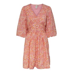 Y.A.S Košeľové šaty 'Lana'  oranžová / ružová / biela
