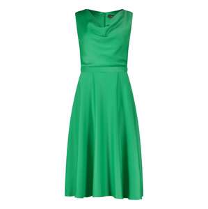 Vera Mont Kokteilové šaty  trávovo zelená