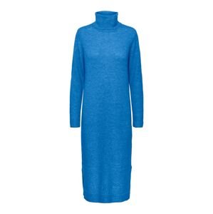 PIECES Pletené šaty 'JULIANA'  modrá