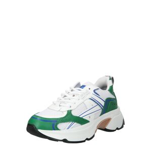 Nubikk Nízke tenisky 'Sneaker 'Ross'  modrá / trávovo zelená / biela