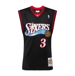 Mitchell & Ness Tričko 'Philadelphia 76ers Allen Iverson'  modrá / červená / čierna / biela