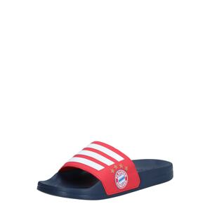 ADIDAS SPORTSWEAR Plážové / kúpacie topánky 'ADILETTE'  námornícka modrá / červená / biela