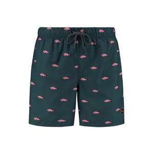 Shiwi Plavecké šortky 'Clownfish'  jedľová / koralová / biela
