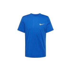 Nike Sportswear Tričko  kráľovská modrá / žltá / ružová
