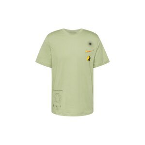 Nike Sportswear Tričko  žltá / svetlozelená / oranžová / čierna