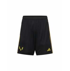 ADIDAS PERFORMANCE Športové nohavice  žltá / zlatá / čierna / biela