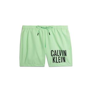 Calvin Klein Swimwear Plavecké šortky  jablková / čierna