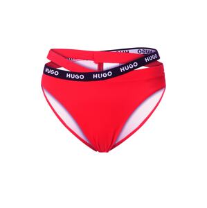 HUGO Bikinové nohavičky  svetločervená / čierna / biela