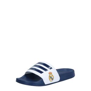 ADIDAS SPORTSWEAR Plážové / kúpacie topánky 'Real Madrid Adilette'  námornícka modrá / zlatá žltá / biela