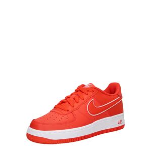 Nike Sportswear Tenisky 'Nike Air Force 1'  ohnivo červená / biela