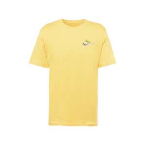 Nike Sportswear Tričko  svetlomodrá / zlatá žltá / zelená / biela