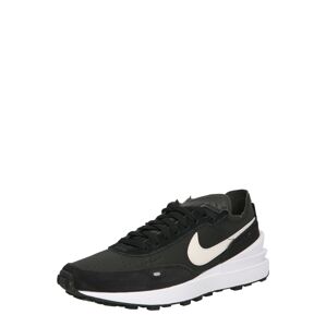 Nike Sportswear Nízke tenisky 'WAFFLE ONE LTR'  béžová / čierna