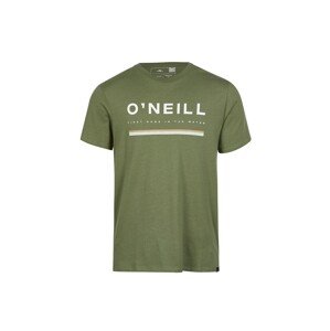 O'NEILL Tričko 'Arrowhead'  zelená / biela