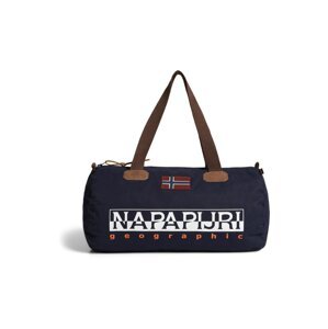 NAPAPIJRI Víkendová taška 'BERING'  námornícka modrá / hnedá / oranžová / biela