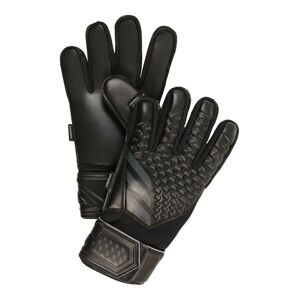 ADIDAS PERFORMANCE Športové rukavice 'Predator Match Fingersave Goalkeeper'  sivá / čierna / biela
