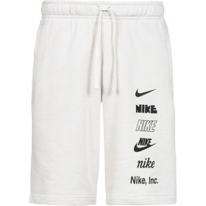 Nike Sportswear Športové nohavice 'Club'  čierna / biela
