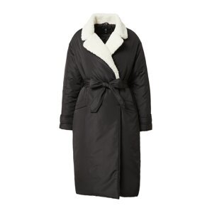 Dorothy Perkins Zimný kabát 'Borg'  čierna / biela