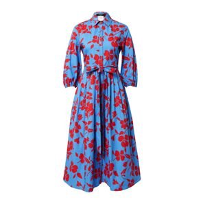 Weekend Max Mara Košeľové šaty 'ARLETTE'  modrá / červená