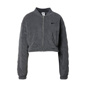 Nike Sportswear Prechodná bunda  sivá