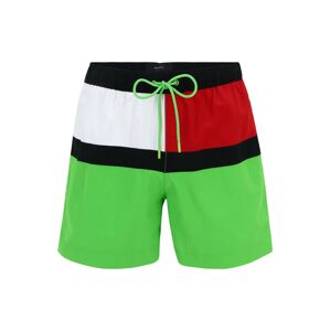 Tommy Hilfiger Underwear Plavecké šortky  námornícka modrá / zelená / červená / biela
