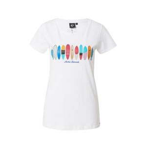 WLD Tričko 'Surf Barcode'  zmiešané farby / biela
