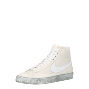 Nike Sportswear Členkové tenisky 'BLAZER MID 77 SE'  biela / šedobiela