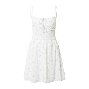 HOLLISTER Letné šaty  azúrová / svetlomodrá / pastelovo zelená / biela