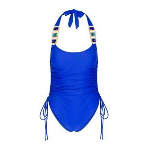 Moda Minx Jednodielne plavky  azúrová