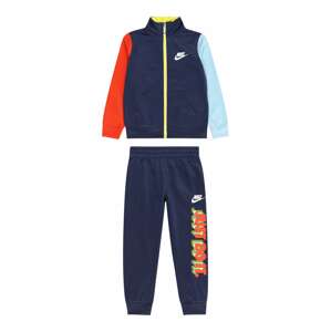Nike Sportswear Joggingová súprava  námornícka modrá / svetlomodrá / žltá / oranžová