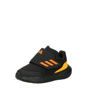 ADIDAS SPORTSWEAR Športová obuv 'Runfalcon 3.0 Hook-And-Loop'  žltá / oranžová / čierna