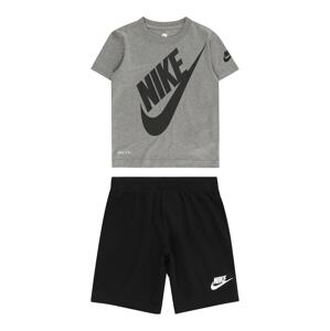 Nike Sportswear Joggingová súprava 'FUTURA'  sivá melírovaná / čierna / biela