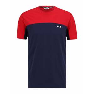 FILA Funkčné tričko 'BLANKENBURG'  námornícka modrá / červená