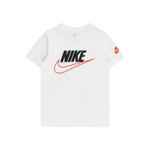 Nike Sportswear Tričko 'STATIC FUTURA'  svetločervená / čierna / biela