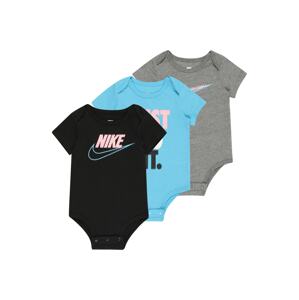 Nike Sportswear Body  modrá / sivá melírovaná / ružová / čierna
