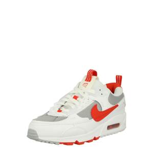 Nike Sportswear Nízke tenisky 'AIR MAX 90 FUTURA'  sivá / červená / biela