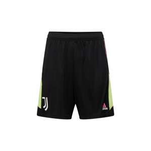ADIDAS SPORTSWEAR Športové nohavice 'Juventus Turin'  svetlozelená / ružová / čierna