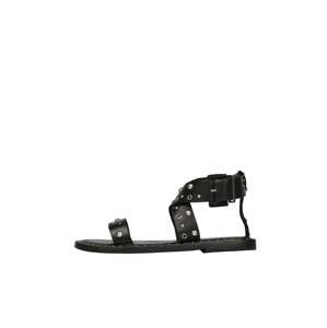 Scalpers Remienkové sandále 'Grecia'  čierna / strieborná