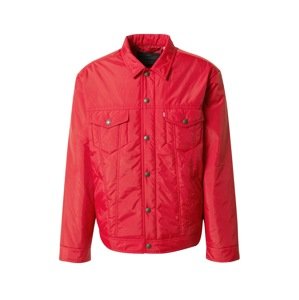 LEVI'S ® Prechodná bunda 'Relaxed Fit Padded Truck'  červená