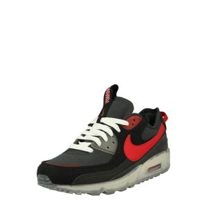 Nike Sportswear Nízke tenisky 'AIR MAX TERRASCAPE 90'  tmavosivá / ohnivo červená / čierna / biela