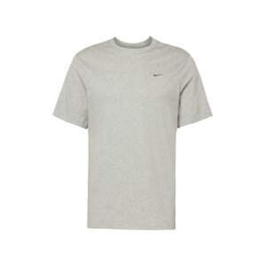 NIKE Funkčné tričko 'Primary'  sivá melírovaná / strieborná