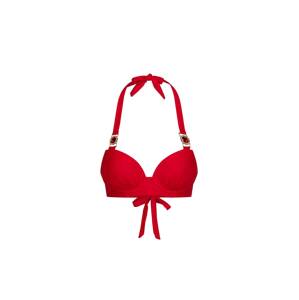 Moda Minx Bikinový top 'Amour'  červená