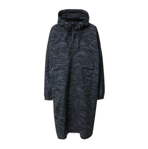 ICEPEAK Outdoorový kabát 'ABBOTS'  antracitová / čierna