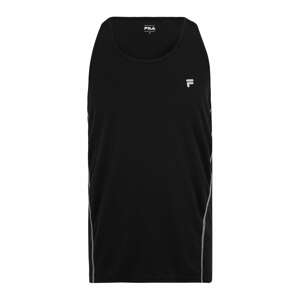FILA Funkčné tričko 'LEPS'  sivá / čierna