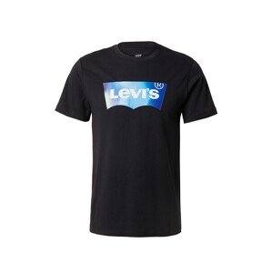 LEVI'S ® Tričko  indigo / fialová / čierna / biela