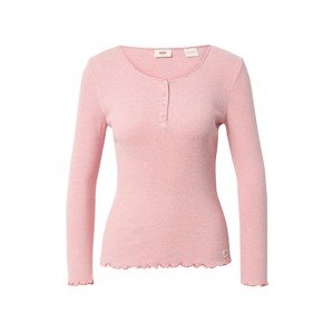 LEVI'S ® Tričko  ružová / šedobiela