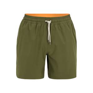 Polo Ralph Lauren Plavecké šortky 'Traveler'  krémová / zelená / oranžová
