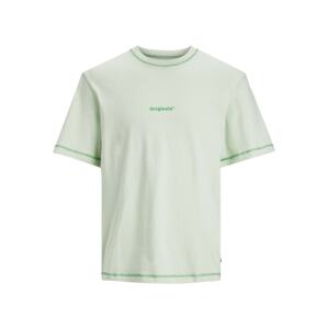 JACK & JONES Tričko 'Faded'  pastelovo zelená / svetlozelená