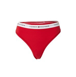Tommy Hilfiger Underwear Tangá  námornícka modrá / červená / šedobiela
