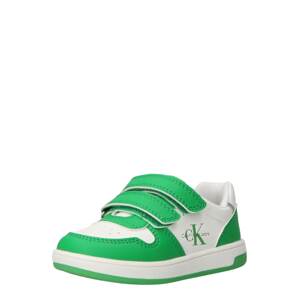 Calvin Klein Jeans Tenisky  trávovo zelená / biela