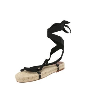 Polo Ralph Lauren Sandále 'EMA'  čierna